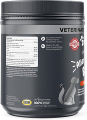 Zesty Paws Vet Strength Dog Allergy Relief Chews, Dog Probiotics for Itchy Skin and Ears, Smoked Cheese, 90ct