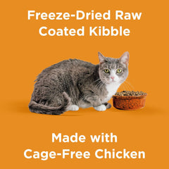 BIXBI Rawbble Dry Food Chicken Recipe for Cats, 3lb