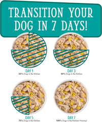 Weruva Dogs in The Kitchen, Funk in The Trunk with Chicken Breast & Pumpkin Au Jus Dog Food (Pack of 12)