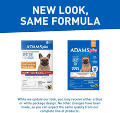 Plus Flea & Tick Prevention Spot On for Dogs ; 12 Weeks & Older, 3-Month Supply, Kills Fleas, Flea Eggs, Flea Larvae & Brown Dog & Deer Ticks, Kills & Repels Mosquitoes for 30 Days