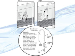 Aqueon® Siphon Vacuum Gravel Cleaner with Bulb Large 10 Inch