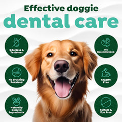 TropiClean Fresh Breath Water Additive Concentrate for Dogs | Breath Freshener and Teeth Cleaning Solution | No Brushing Required