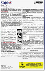 Brand Zodiac Item Form Liquid Scent Unscented