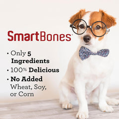 SmartBones Protein Rings Dog Treat Duck, Flax Seed, & Pumpkin, 1ea/5 oz
