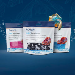 Aqueon PURE Betta Beads, Water Care for Unfiltered Aquariums, Maintains Clear Water and Helps Breakdown Organic Sludge