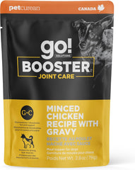 Go! Solutions Booster Joint Care, Grain-Free Wet Dog Food Topper