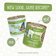 Weruva Dogs in The Kitchen, Lamburgini with Lamb & Pumpkin Au Jus Dog Food (Pack of 12)