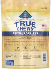 True Chews - Blue Buffalo True Chews Premium Grillers Dog Treats, Made in the USA with Natural Ingredients, Chicken, 12-oz Bag