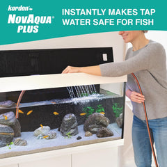 KORDON #33144 NovAqua Plus for Aquarium, 4-Ounce