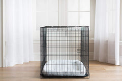 Precision Pet SnooZZy Sheepskin Bolster Crate Mat, white