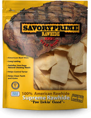 Savory Prime Rawhide Chips Chicken, 1-Pound