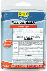 Tetra Pond Fountain Block 6 Count, Controls Algae Growth In Ornamental Fountains