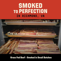 Barkworthies USA Hickory Smoked Thick Bully Sticks - 6 Inch 3 Count (Pack of 1) - All-Natural, Smoky Aroma, Great for Large Breeds