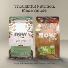 Now Fresh Grain-Free Small Breed Senior Dry Dog Food with Turkey, Salmon & Duck, Premium Kibble Made with Real Meat & Fish, Chicken-Free, Added Glucosamine & Chondroitin for Healthy Joints