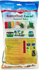 Kaytee® CritterTrail® Fun-nels Value Pack Assorted Tubes for Small Animal Assorted Color 2.12 X 8.75 X 15.5 Inch