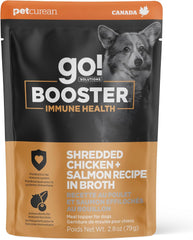 Go! Solutions Booster Immune Health, Grain-Free Wet Dog Food Topper