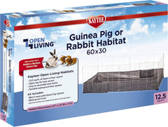 Kaytee Open Living Pet Guinea Pig or Rabbit Habitat, 60" x 30"