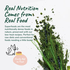 kin+kind Organic Multivitamin for Dogs & Cats - Vitamins and Supplements for Healthy Skin and Coat - Natural Formula with Wheatgrass, Kelp, Flax Seed, Seaweed and Coconut