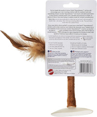 SQUEAKEEEZ Mouse Assorted/Touch Activated/Realistic Mouse Sound/with Catnip and Silver Vine Blend/Suction Cup Cat Toy