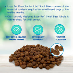 Lucy Pet Products Duck Pumpkin & Quinoa Small Bites Dog Food 4.5lb