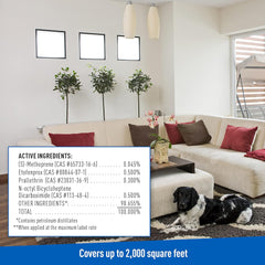 Plus Flea & Tick Carpet Spray, Kills Fleas, Flea Eggs, Flea Larvae, Ticks, Ants, Roaches, Spiders, Waterbugs & Many Other Listed Nuisance Pests In The Carpet, Treats Up to 2,000 Sq Ft, 16 Ounces