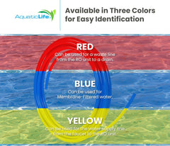 AQUATIC LIFE 1/4” Polyethylene Reverse Osmosis RO Tubing, 50 feet