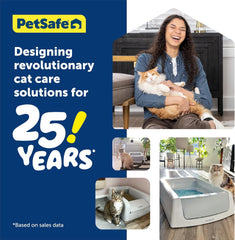 PetSafe ScoopFree Clumping Automatic Litter Box for Clumping Litter, Self Cleaning Cat Litter Box for Single or Multiple Cats, Effective Odor Control, Easy Maintenance