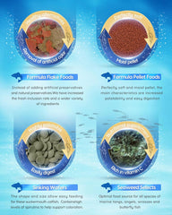 Ocean Nutrition Shrimp Wafers - Sinking Shrimp Food for Freshwater Shrimp Tank (Neocaridina, Caridina, Ghost Shrimp Live, Amano, Cherry) - Enriched with Essential Vitamins & Proteins - 0.53 oz (15 g)