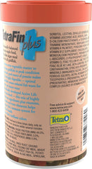 TetraFin Plus Goldfish Flakes, Balanced Diet, With Algae To Promote Health, Oranges