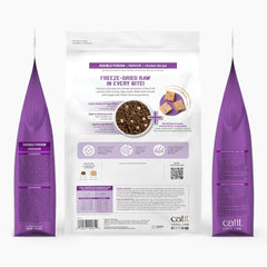 Catit Recipes Double Fusion Indoor Cat Food – Chicken Recipe, High-Protein, Freeze-Dried Raw Toppings, No by-Products, Minimally Processed, Balanced Nutrition for Indoor Cats