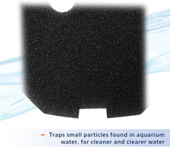 Aqueon Canister Filter Media Foam Pad, Black