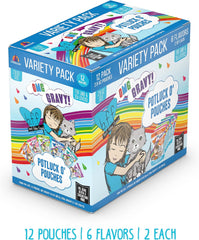 Weruva B.F.F. OMG - Best Feline Friend Oh My Gravy!, Variety Pack, Potluck O' Pouches, Wet Cat Food