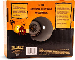 Fluker's Domed Lamp for Hermit Crab Enclosures, 5.5-Inch