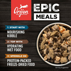 ORIJEN Small Breed Dry Dog Food, Grain Free Dry Dog Food for Small Breeds, Fresh or Raw Ingredients