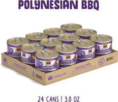 Weruva Classic Cat Food, Polynesian BBQ with Grilled Red Bigeye in Gravy (Pack of 24)