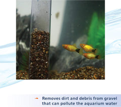 Aqueon Aquarium Siphon Vacuum Gravel Cleaner