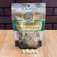 Exclusively Dog Best Buddy Bits Peanut Butter Flavor, 5.5oz Resealable Bag