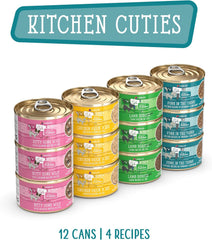 Weruva Cats in The Kitchen, Kitchen Cuties Variety Pack, Wet Cat Food