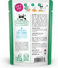 Weruva Cats in The Kitchen Slide N' Serve Grain-Free Natural Wet Pate Cat Food Pouches, Meowiss Bueller