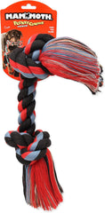 Mammoth Pet Products Flossy Chews Color Rope Bone-Premium Cotton-poly Rope Toy for Dogs-Bone Dog Rope Toy-Interactive Dog Tug Toy-Tug Dog Chew Toy for Large-X-Large Dogs-Colossal