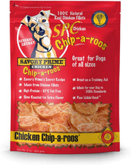Savory Prime Chicken Chip-A-Roos Dog Treat, 8-Ounce