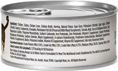 Nulo Freestyle Cat & Kitten Wet Pate Canned Cat Food, Premium All Natural Grain-Free, with 5 High Animal-Based Proteins & Vitamins to Support a Healthy Immune System and Lifestyle 5.5 Oz (Pack of 24)