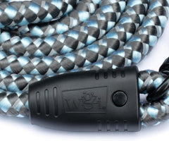 Wigzi - Flex Walk, Heavy Duty Dog Leash, 360 Soft Cushion Flexible Silicon Handle, Reflective Bungee Dog Lead, 6 Feet Long Thick Rope, Training Service Dog Essentials