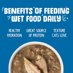 Weruva Classic Cat Food, Mack & Jack with Mackerel & Grilled Skipjack in Gravy (Pack of 24)