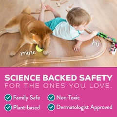 TropiClean No Chew Spray for Puppies, Better Than Bitter Apple Spray, Safe & Natural Chew + Lick Deterrent, Protect Home 8 oz