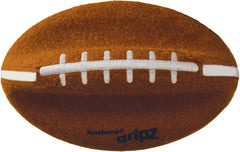 Nylabone Power Play Felt Football Gripz Fetch Toy, Squeaky Ball Chew Toy for Dogs