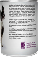 Nulo Freestyle Grain-Free Beef, Peas & Carrots Recipe Adult Wet Canned Dog Food 13 Ounce, 12 Cans