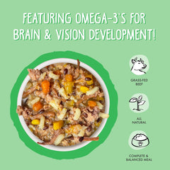 Weruva Puppy, Beef and Rice Formula in Gravy (Pack of 8)