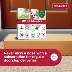 K9 Advantix II Dog Vet-Recommended Flea, Tick & Mosquito Treatment & Prevention | 1-Mo Supply