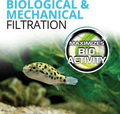 Fluval Foam Filter Block, Replacement Filter Media for Fluval 404, 405, 406 and 407 Aquarium Filters, 2-Pack, A226